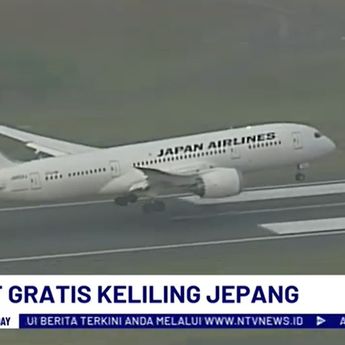 Japan Airlines Bagi-bagi Tiket Pesawat Gratis, Syaratnya Mudah