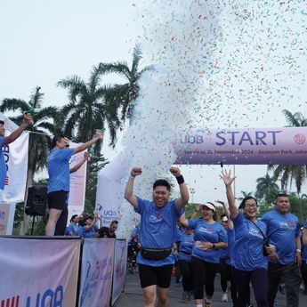 UOB Heartbeat Run/Walk 2024 Kumpulkan Dana Rp350 Juta untuk Dukung Siswa dengan Gangguan Pendengaran