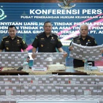 Penampakan Duit Rp 450 Miliar Ini Disita Kejagung terkait Korupsi Korporasi Duta Palma