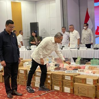 Satgas Amankan Kosmetik Impor Ilegal Senilai Rp11,4 Miliar, Terbanyak dari China hingga Thailand