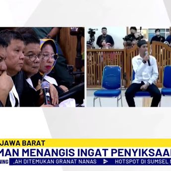 Tangis Sudirman Pecah di Sidang PK: Disetrum, Ditembak Peluru Karet hingga Squat Jump 100 Kali