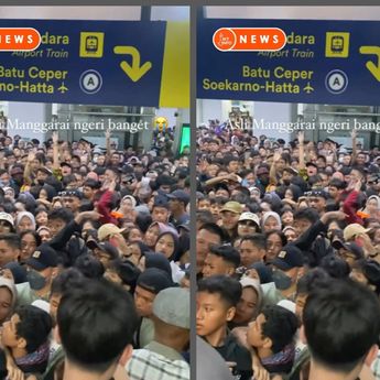 Ngeri Banget! Video Pemandangan Terkini Stasiun Manggarai, Sampai Ada Teriakan