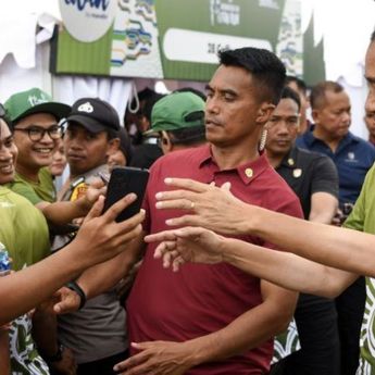 Jokowi: Nusantara TNI Fun Run Bikin Ramai IKN