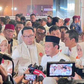 Ridwan Kamil Usai Debat: Bagus, Nggak Ada yang Nyerang Personal