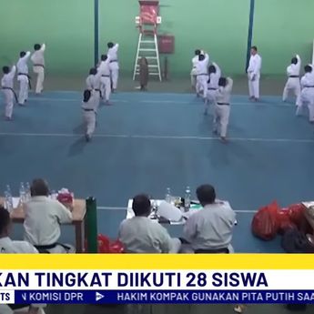 28 Siswa Karate-Do TAKO Indonesia Ikuti Ujian Kenaikan Tingkat, Siap Harumkan Nama Indonesia