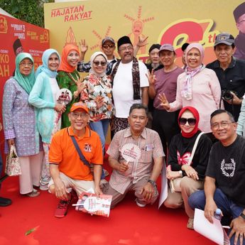 Ultah ke-64 Tahun, Bang Doel Gelar Syukuran Bersama Warga