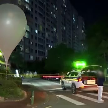 Korut Kembali Luncurkan 40 Balon Sampah ke Korsel