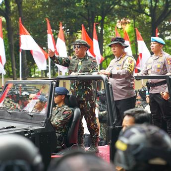 Ada Jokowi-Apel Operasi Mantap Brata di Mako Brimob, Pengendara Diimbau Lewat Jalan Alternatif