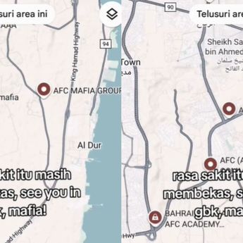 Bahrain Kena Serangan Siber dari Penggemar di Indonesia, Maps nya Ditulis AFC Mafia