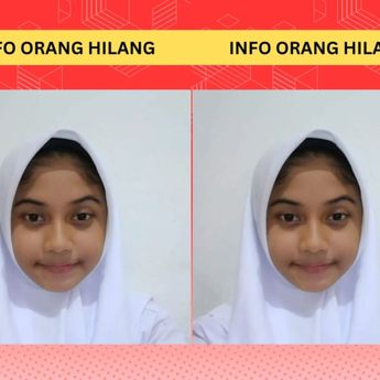 Siswi SMP Cantik Menghilang, Pamit Pergi ke Rumah Teman Tak Pulang-pulang