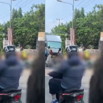 Ngeri! Truk Hantam Pengendara Motor Sampai Meregang Nyawa, Korbannya Anak SMA