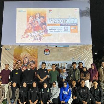 KPU Putar Film "Tepatilah Janji" di Garut untuk Sosialisasi Pilkada 2024