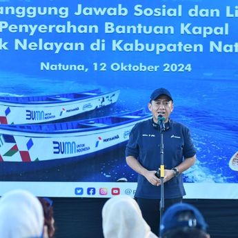 Pertamina Hadirkan Kapal untuk Berdayakan Nelayan di Natuna