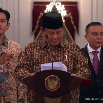 Ini Daftar Lengkap 56 Wakil Menteri Kabinet Merah Putih Prabowo-Gibran