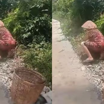 Viral Ibu-Ibu di Sumsel Bongkar Jalan Umum Karena Tanahnya Dipakai