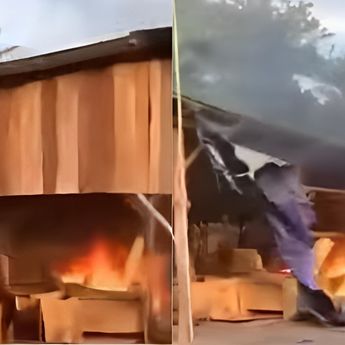 Perang Antar Desa di Adonara: Ratusan Rumah Terbakar, Aparat Gabungan Dikerahkan!