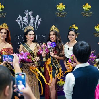 Potret Ajang Miss Equality World 2024 Digelar di Thailand, Indonesia Posisi Kedua