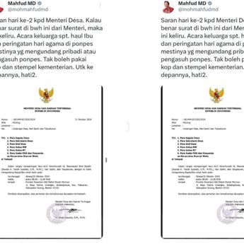 Mahfud MD Kritik Mendes Yandri Susanto Pakai Kop Surat Kementerian untuk Acara Keluarga