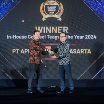 Lintasarta Terima Penghargaan di Indonesian In-House Counsel Summit & Awards 2024