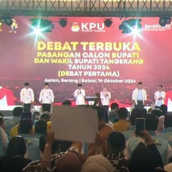 Viral Debat Pilkada Tangerang, Cawagub Ini Malah Janji Tingkatkan Inflasi