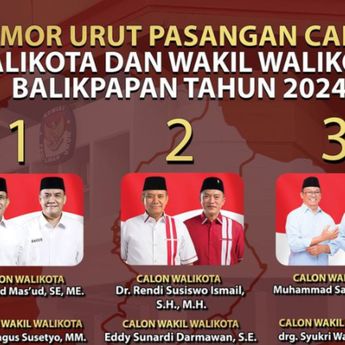 Mengintip Debat Pilkada Walikota Balikpapan, Paslon Nomor Urut 3 Disorot