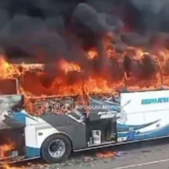 Terkuak Penyebab Bus Pengangkut Anak TK Terbakar di Tol Wiyoto Wiyono