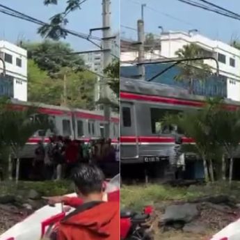 Fakta-Fakta Nahas Calon Penumpang Dihantam Kereta di Perlintasan Mangga Dua