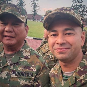 Ikut Retreat Kabinet, Raffi Ahmad Pamer Foto Bareng Prabowo: Arahan Langsung Pak Presiden