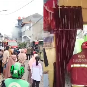 BPBD Ungkap Detik-detik Kebakaran di Cikoneng Kota Tangerang