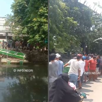 Video: Jembatan Cakung Ambruk, Warga Sampai Turun Tangan Pakai Uang Sendiri