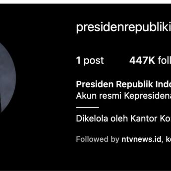 Istana Bikin Akun Instagram Resmi Presiden Prabowo: @presidenrepublikindonesia