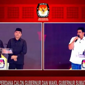 Debat Cagub Sumut: Bobby Nasution Tanya Tentang Singkatan UHC, Edy Rahmayadi Protes