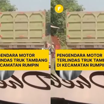 Nahas, Pengendara Motor Terlindas Truk di Rumpin