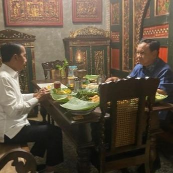 Prabowo-Jokowi Makan Bareng di Solo, Istana: Pertemuan Dua Bestie