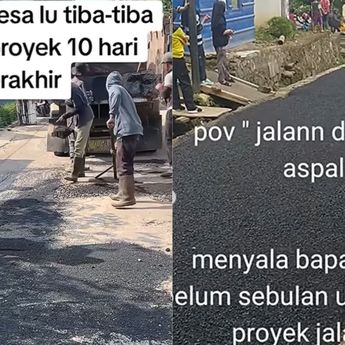 Fenomena Sejumlah Jalan Desa Mendadak Diperbaiki Saat Ratusan Kades Diperiksa Polisi