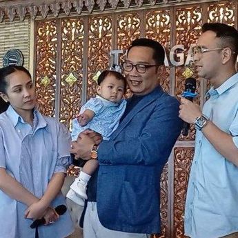 Soal Lily, Ridwan Kamil dan Nagita ditemani Raffi Ahmad Bertemu