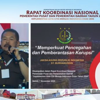 Minta Anak Buah Tangkap Kepala Daerah Korup, Jaksa Agung: Kalau Nggak, Kalian Saya Tindak!