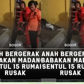 Tanah Bergeser di Sentul Bikin Geger Warga Bogor