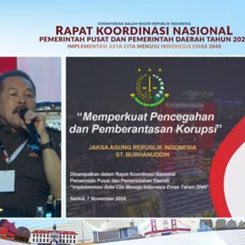 Jaksa Agung Perintah Tangkap Kepala Daerah Korup: Kami Bukan Mau Cari Kesalahan