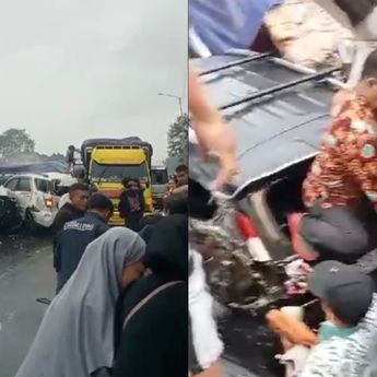 Identitas Lengkap Korban Tewas dan Luka Berat Kecelakaan Maut di Tol Cipularang KM 92