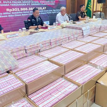 Penampakan Duit Rp301 Miliar dari Kasus PT Duta Palma Group yang Disita Kejagung