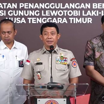 Kepala BNPB Ungkap Arahan Gibran Rakabuming Soal Erupsi Gunung Lewotobi Laki-laki