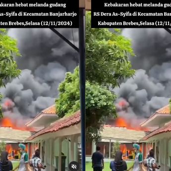 Rumah Sakit Dera As-Syifa di Brebes Kebakaran Hebat