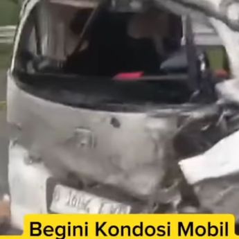 Tak Bisa Dipakai Lagi, VIDEO: Kondisi Honda Freed Pasca Kecelakaan Mengerikan Tol Cipularang