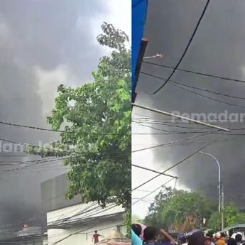 Kebakaran Gudang di Penjaringan, 18 Unit Pemadam Dikerahkan