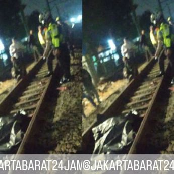 Pria Tewas Mengenaskan Dihantam Kereta di Rawa Buaya