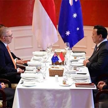 Prabowo dan PM Australia Bahas Geopolitik hingga Ekonomi Sambil Santap Pagi