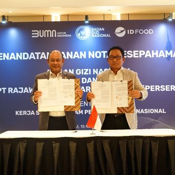 ID FOOD Kerja Sama dengan Badan Gizi Nasional, Dukung Program Peningkatan Gizi Masyarakat