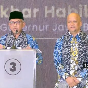 Ahmad Syaikhu Soroti Tingginya Angka Perceraian dalam Debat Kedua Pilgub Jawa Barat