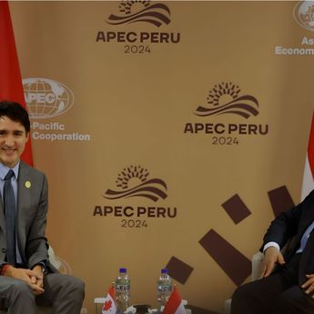 PM Kanada Justin Trudeau Memuji Kepemimpinan Prabowo dalam Pertemuan di APEC